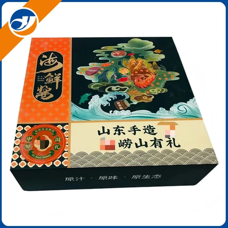 Sulankstoma magnetinio padažo pakavimo dėžutė