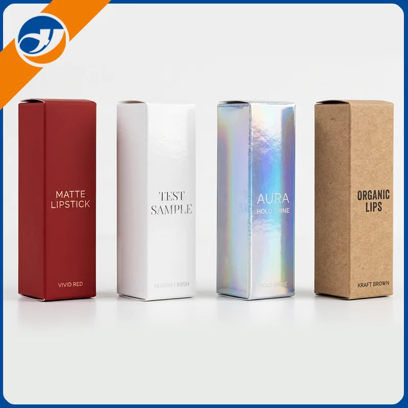 Lūpų dažų popierinė dėžutė